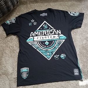 American fighter shirt